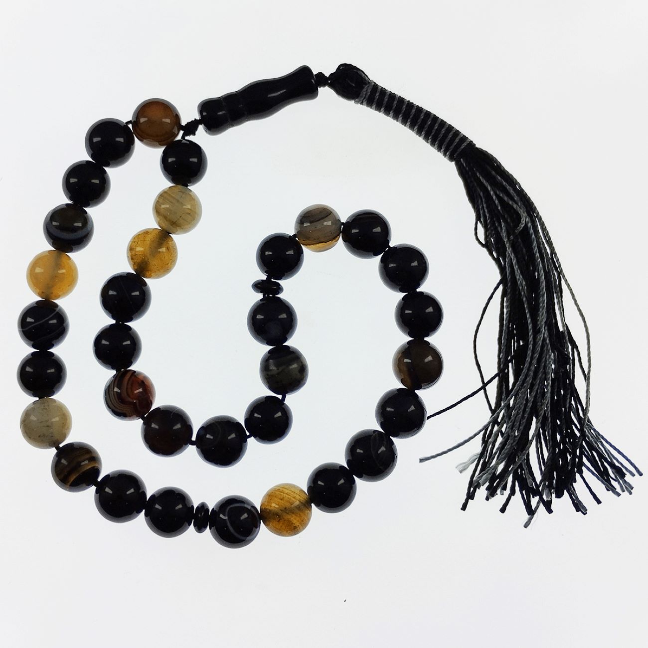 Chapelet islamique Sulemani Hakik – 33 perles musulmanes
