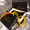 Chapelet islamique en agate jaune avec 33 perles – Misbaha musulman