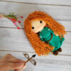 Amigurumi Poupée en Crochet Fait Main – Modèle Merida | Jouet en Peluche Doux