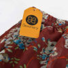 Jupe longue à motif floral pour femmes