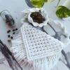 Sac bandoulière macramé tissé à la main pour femmes, modèle Paradise