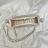 Sac bandoulière en macramé pour femmes tissé à la main avec design de franges