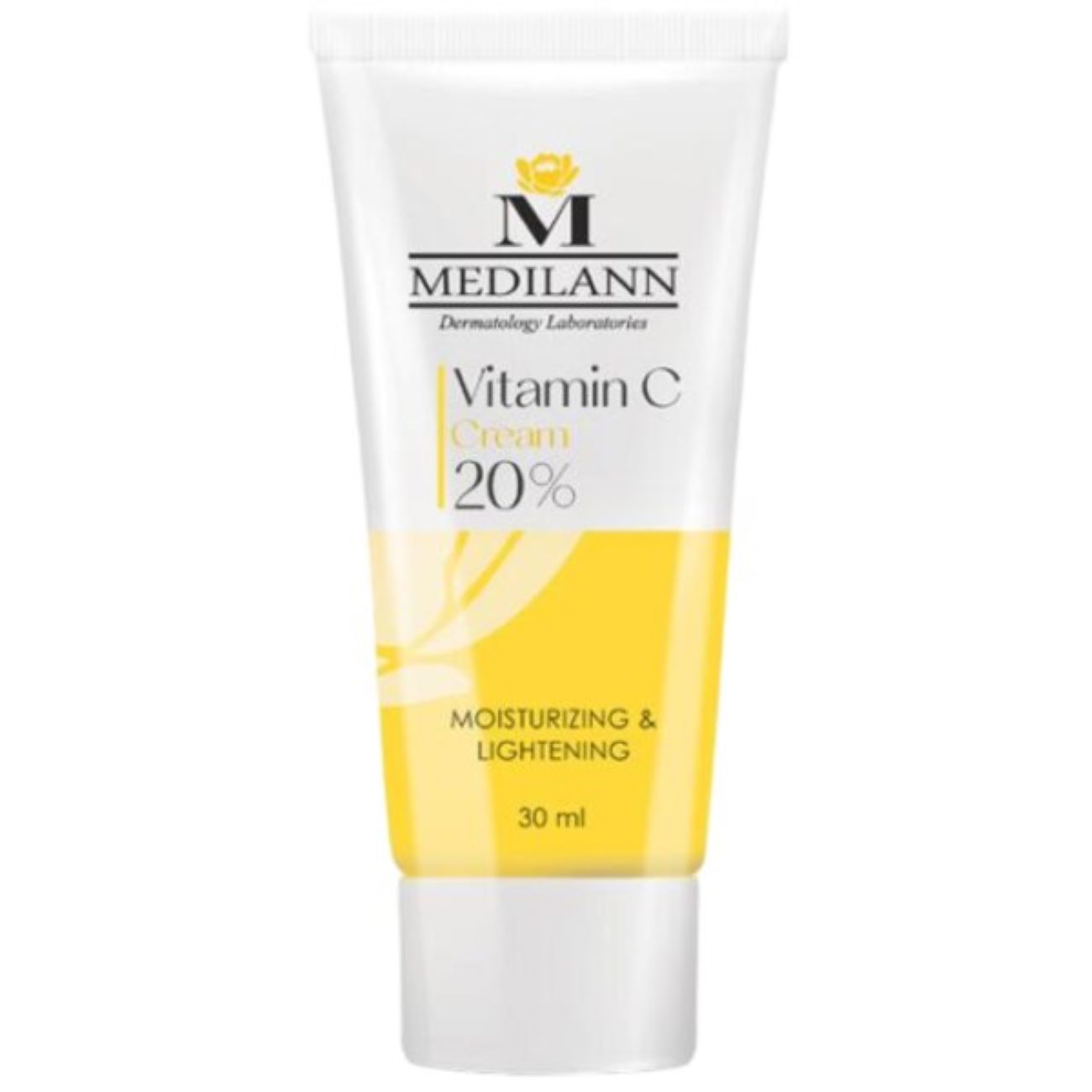 Crème à la vitamine C Medilann - 30 ml Hydratante et éclaircissante