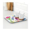 Plateau de service en mélamine léger et durable, design oiseaux