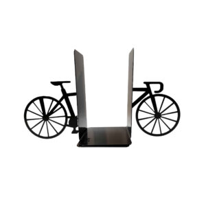 Serre-livres en métal design bicyclette – ludique pour chambres jeunes ou déco urbaine