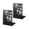 Serre-livres en métal design floral – parfait pour entrées ou boutiques cadeaux