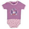 Body nouveau-né fille avec short fleuri