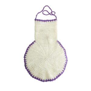 Gant de bain persan 100% soie traditionnel – Gant de douche crocheté (2x)