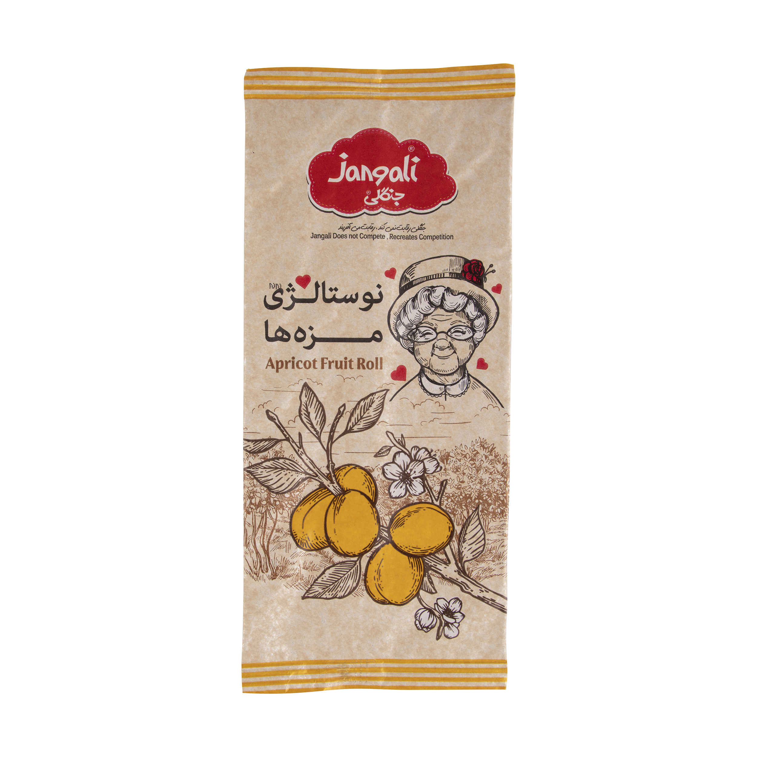 Lavaschak rouleau à l’abricot – Cuir de fruit, 12 pièces (2x)