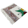 Tapis de prière imprimé bloc Kalamkari, Sajadah avec design Booteh Paisley