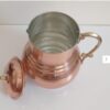 Carafe en cuivre perse martelé avec poignée en laiton modèle Roshanak