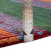 Tapis Gabbeh Persan en laine tissé à la main dans le Yasouj, rayé