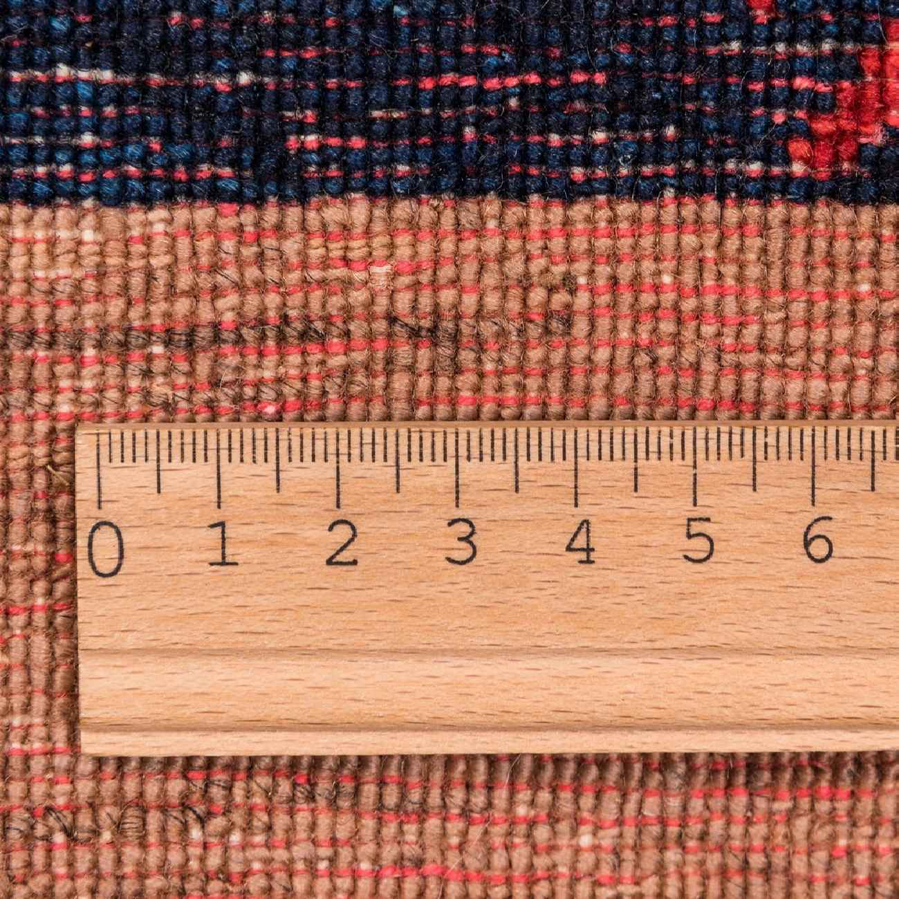 Tapis Gabbeh Persan en laine authentique tissé à la main dans le Fars, bordé