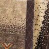 Tapis Gabbeh Persan en laine authentique tissé à la main dans le Khorasan, motifs animaliers