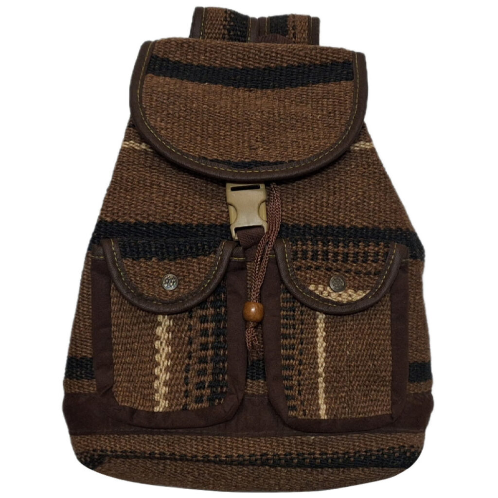 Sac à dos kilim persan avec design ethnique pour femmes