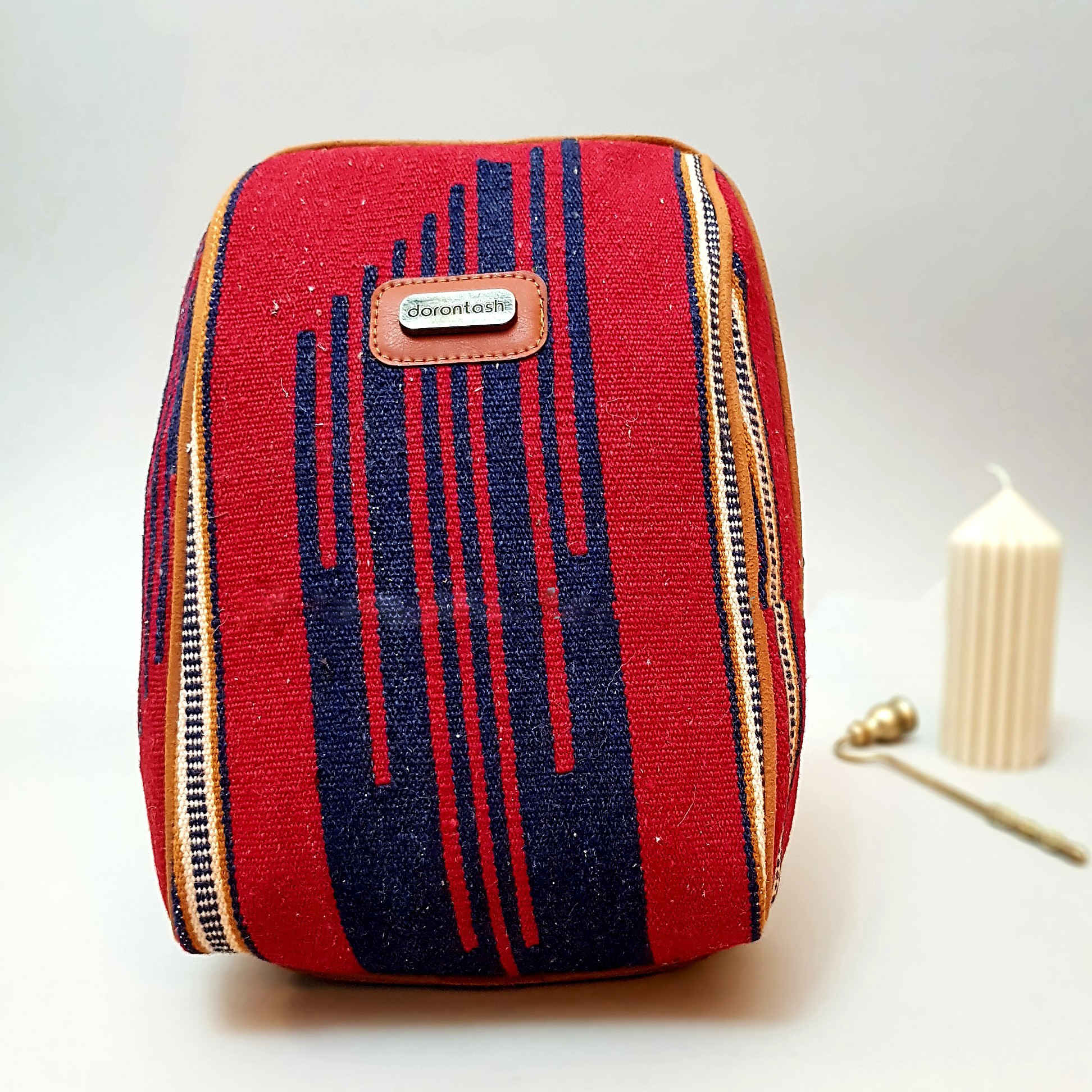 Sac à dos décontracté persan en kilim fait main, modèle Ethnic
