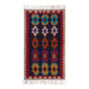 Tapis Kilim Persan en laine tissé à la main à Téhéran, géométrique