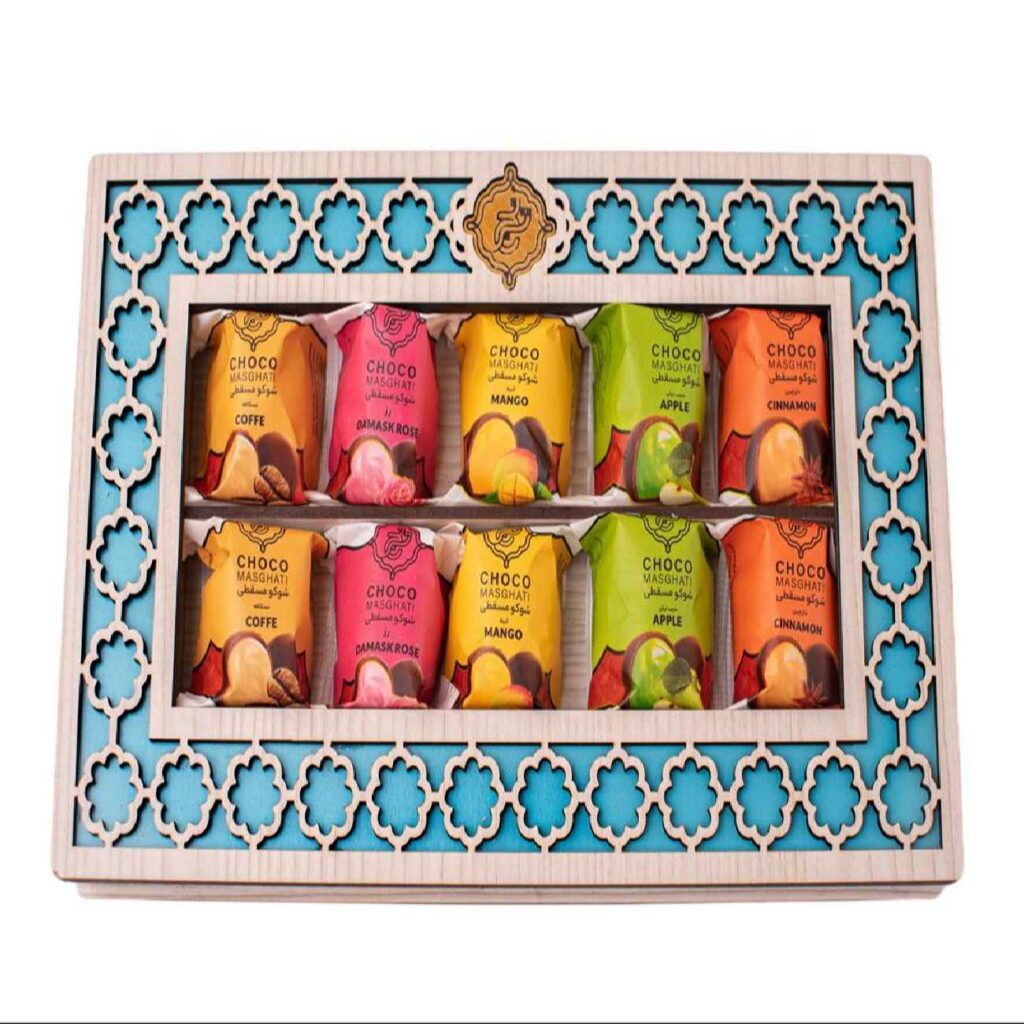 Choco Masghati Halva Lari Persan avec saveur mélangée (5x)