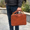 Sac en cuir persan pour bureau - Modèle Cube