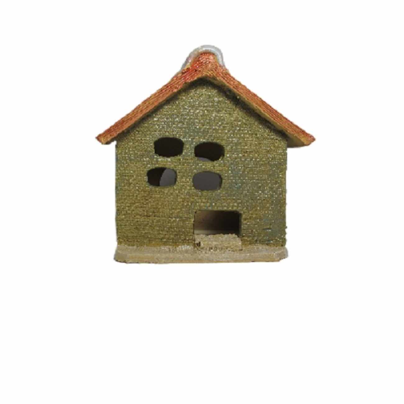 Bougeoir en poterie persane fait main avec design de peinture à points