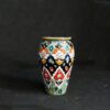 Porte-pinceaux de maquillage en poterie persane avec art MinaKari fait main