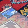 Tapis de prière persan Sajada Élégant Janamaz dans le style Qashqai