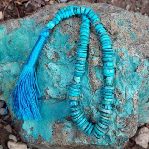 Chapelet turquoise de Neyshabur – 101 perles de prière