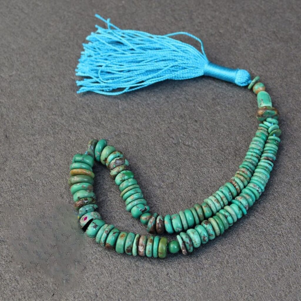 Chapelet turquoise de Neyshabur – 101 perles de prière