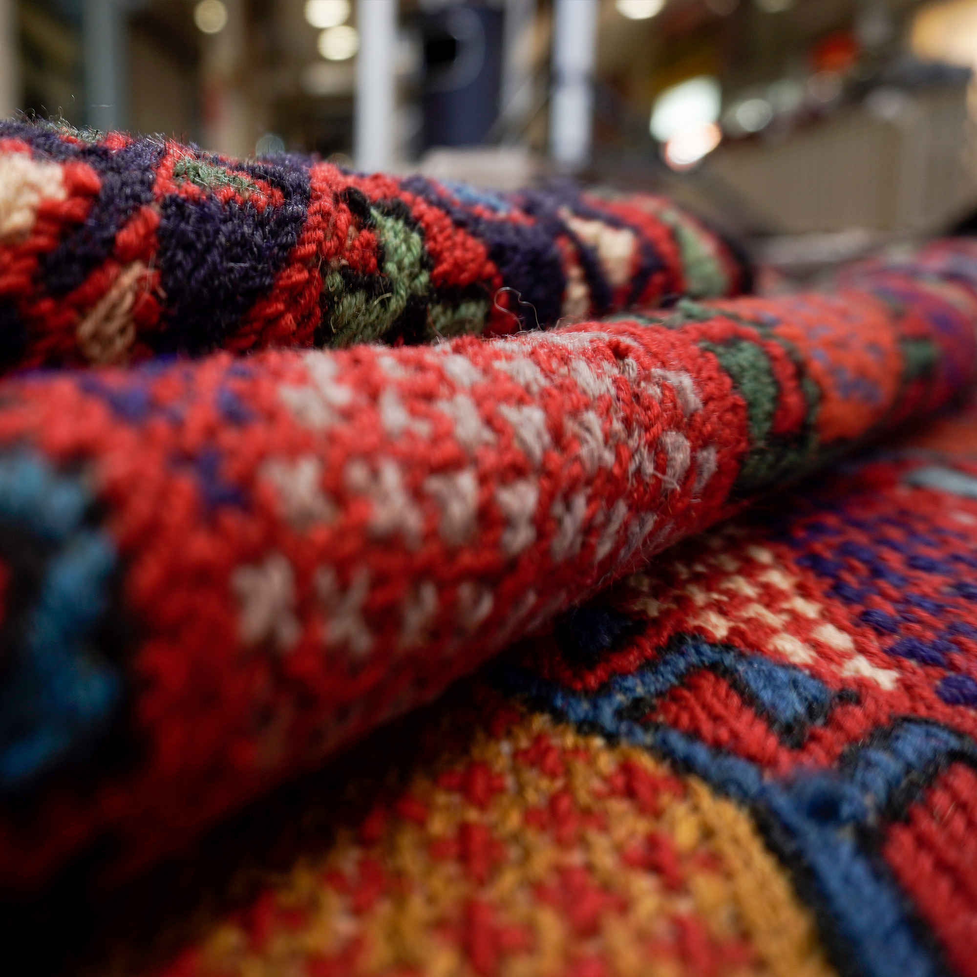 Chemin de Table en Velours avec Design de Feuilles Imprimées pour 6 Places