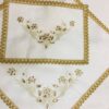 Tapis de prière imprimé bloc persan, Janamaz Sajadah Kalamkari Oiseaux & Fleurs