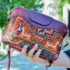 Sac bandoulière kilim traditionnel fait main pour femmes