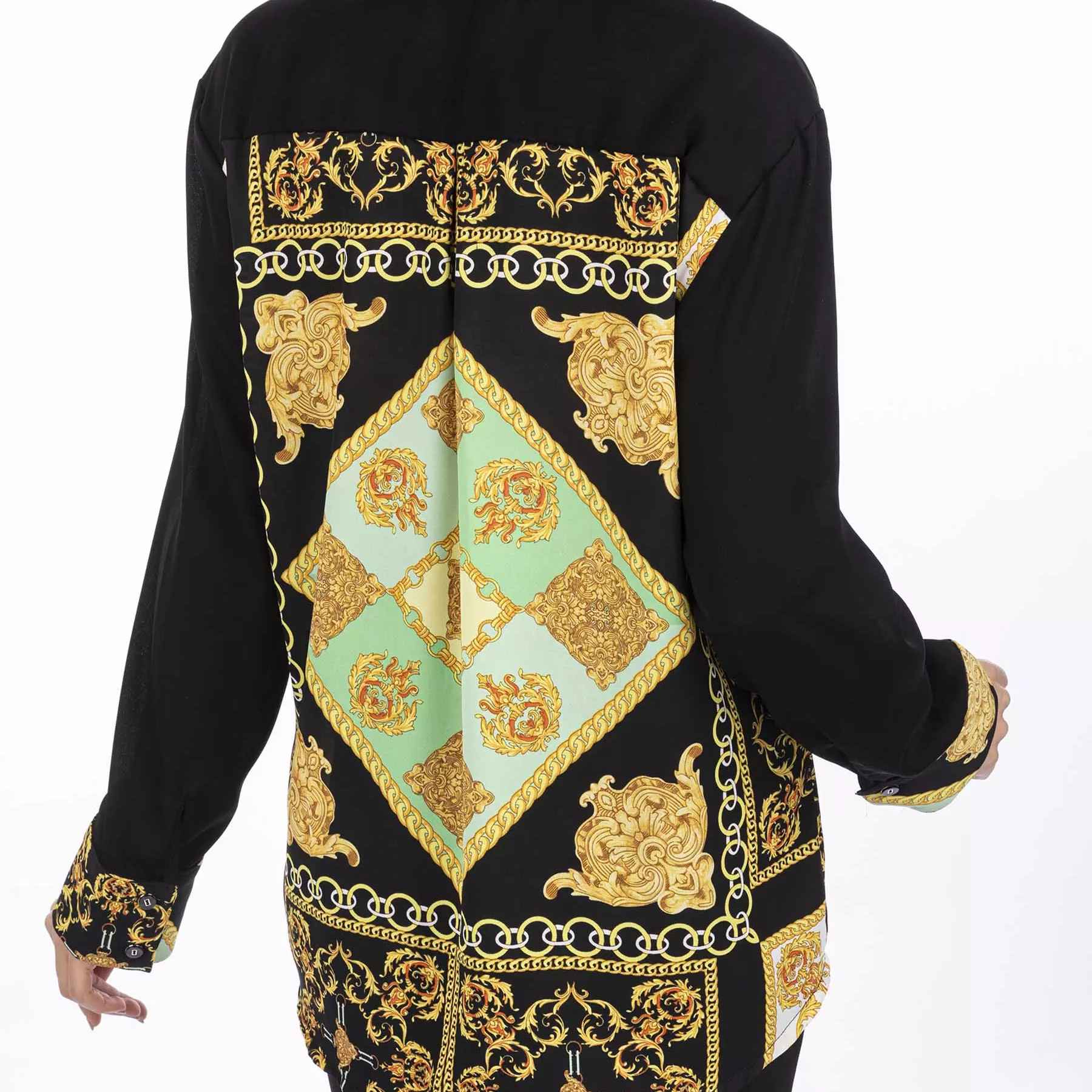 Tunique persane pour femmes avec design géométrique