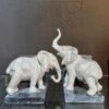Serre-livres décoratif design éléphant – idéal pour thèmes éclectiques ou safari