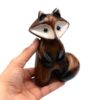 Ensemble de 3 figurines décoratives de renard - Figurines miniatures réalistes