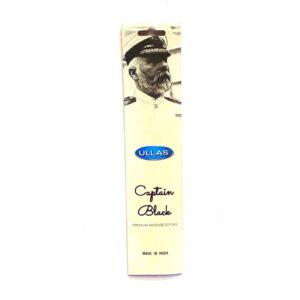 Ullas Captain Black Incense – 15 Sticks (Pack of 4)