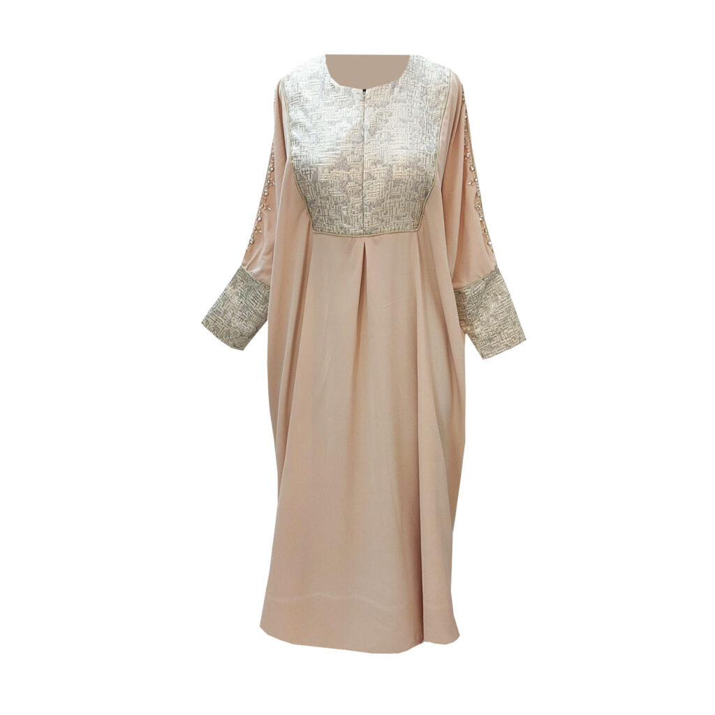 Abaya pour femmes avec broderie de bijoux modèle Sahar