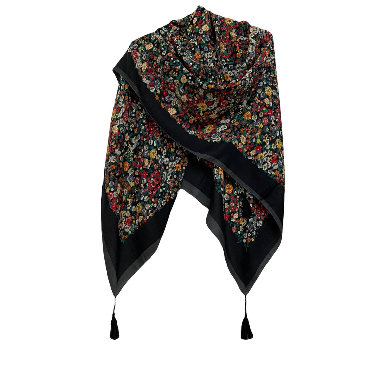 Écharpe en coton pour femme - Motif floral