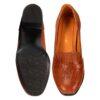 Chaussures à Talons en Cuir Naturel pour Femmes pour le Bureau