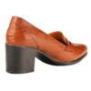 Chaussures à Talons en Cuir Naturel pour Femmes pour le Bureau