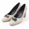 Chaussures à Talons Hauts en Cuir Naturel pour Femmes Modèle Palina