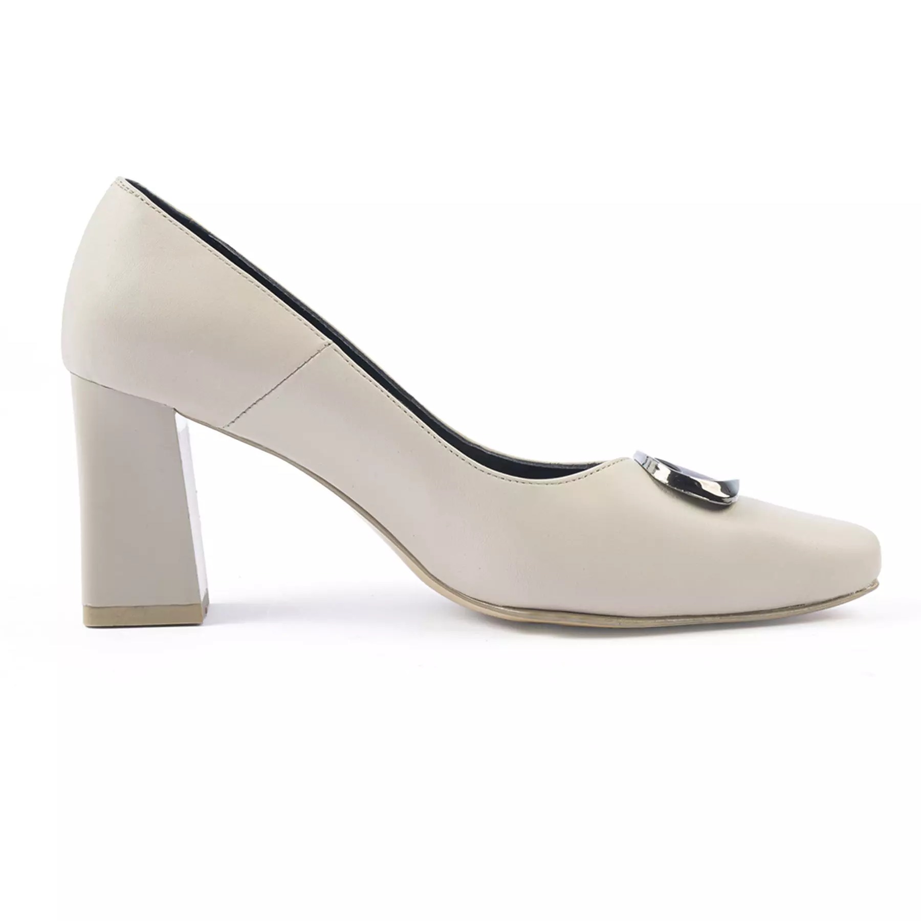 Chaussures à Talons Hauts en Cuir Naturel pour Femmes Modèle Palina