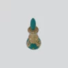 Porte-Kohl Persan Surma Dani en Bois pour Garder le Surma Floral (x2)