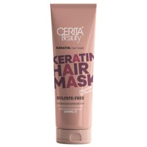 Cerita Masque Capillaire à la Kératine, 200 ml pour des Cheveux Doux et Soyeux (Pack de 2)