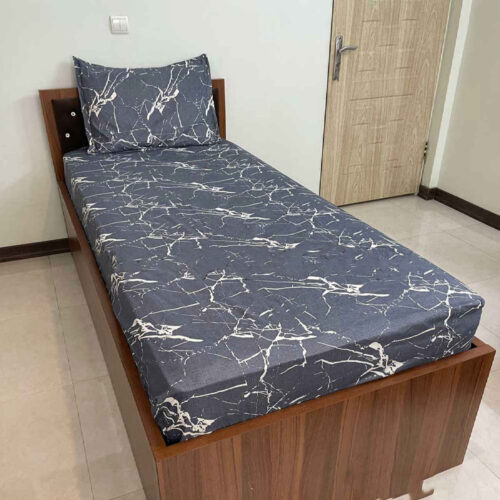 Ensemble de draps de lit à 2 pièces, doux et confortable