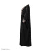 Abaya à coupe stylée pour femmes avec design floral Paisley