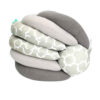 Coussin d'allaitement pour bébé : Réglable & Multifonction dans un design géométrique