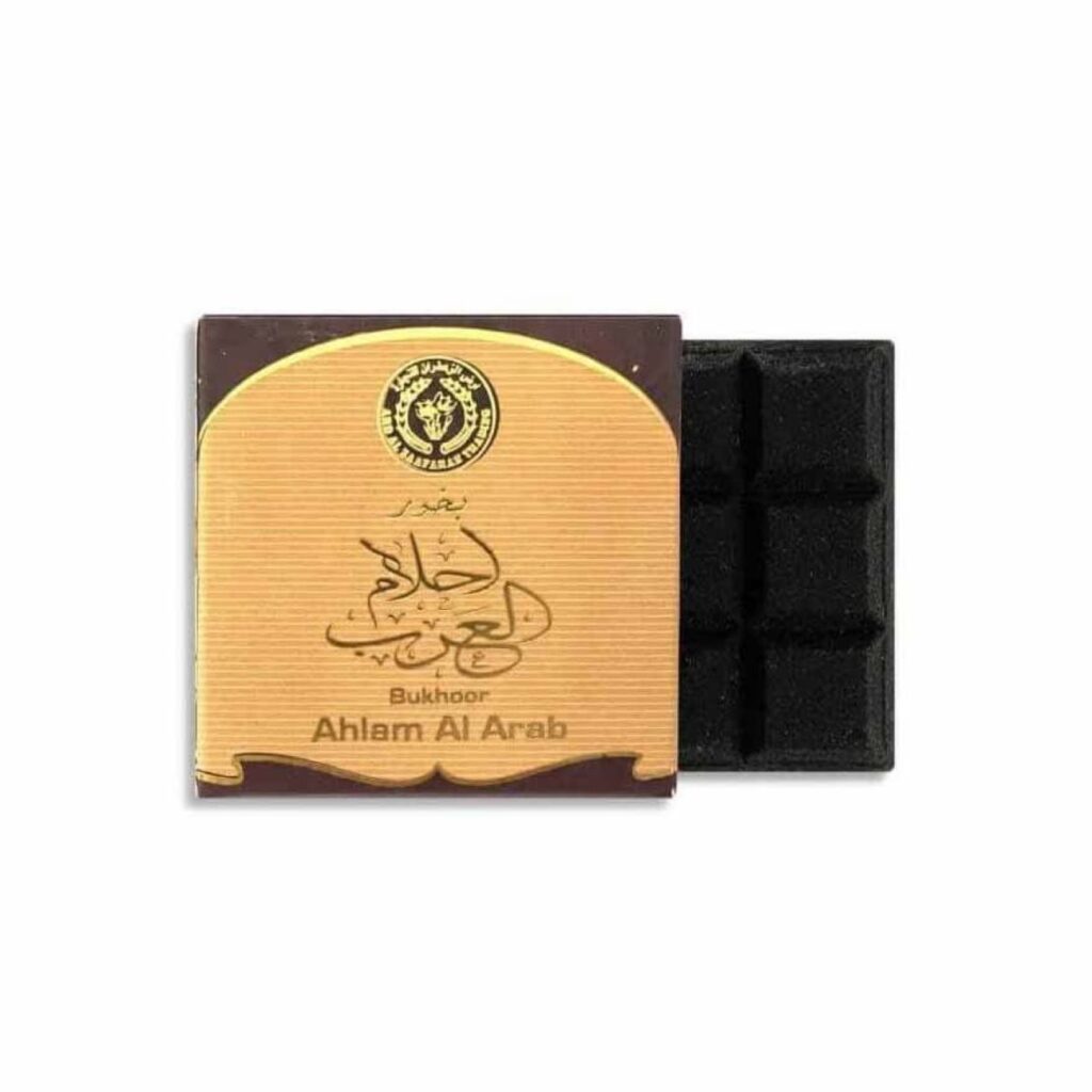 Ahlam Al Arab Bakhoor Arabe – 40 g (Lot de 4)