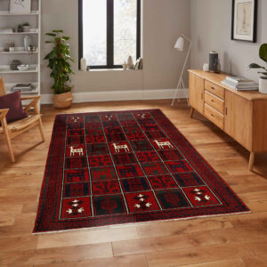 Tapis persan authentique avec laine noué à la main à Chaharmahal & Bakhtiari