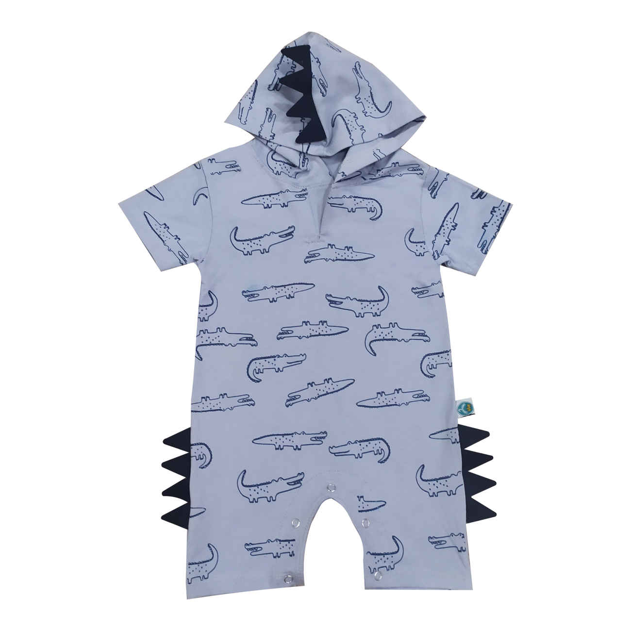 Barboteuse Bébé à Manches Courtes – Respirante & Tendance