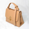 Sac à main en cuir Bauletto avec poignée unique et sangle longue